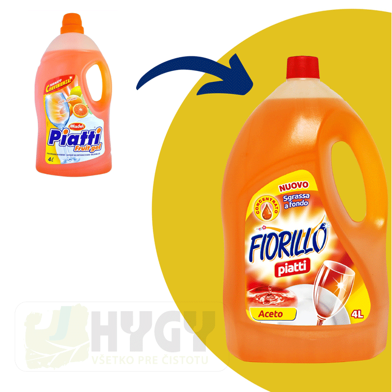 FIORILLO piatti aceto prostriedok na riad (ekv. Piatti) 4l