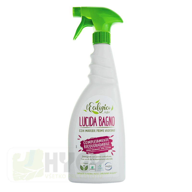 LUCIDA BAGNO ekologický čistič kúpeľní L’ECOLOGICO 750 ml