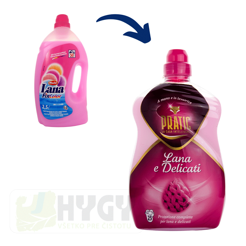 PRATIC LANA e delicati prací gél (ekv. LANA) 1500 ml