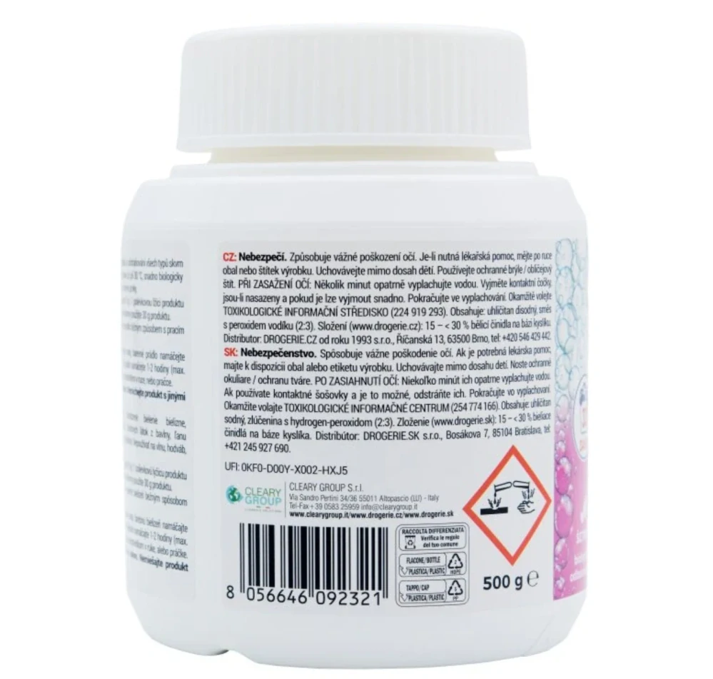 NEFLEK OXY WHITE odstraňovač škvŕn (ekv. Smacchio Tutto) 500 g