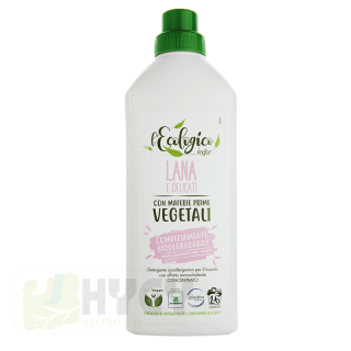 LANA E DELICATI hypoalergénny prací gél na vlnu a jemnú bielizeň L’ECOLOGICO 1000 ml