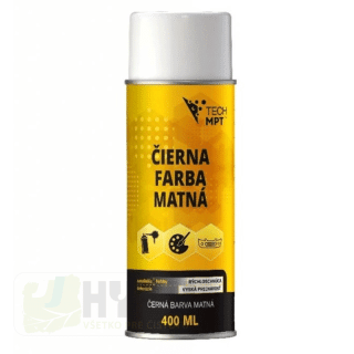 MPT Čierna farba matná 400 ml